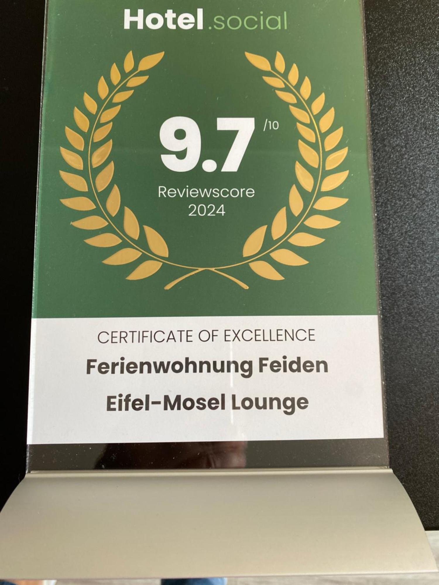 Ferienwohnung Feiden Eifel-Mosel Lounge Greimersburg 外观 照片